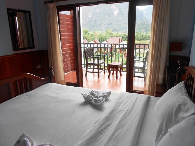 Domon Hotel Vang Vieng Exteriör bild